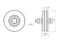Preview: Schiebetorrolle Torrolle 80mm H-Rille Laufrolle ZN Rollen verzinkt