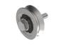 Preview: Schiebetorrolle Torrolle V-Rille V-Nut Laufrolle ZN Rollen verzinkt 100 mm