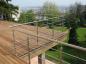 Preview: Edelstahl V2A Rohrverbinder Rohrbogen Wandanker 42,4 Rohr Verbinder Steckfitting