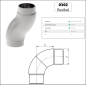 Preview: Edelstahl V2A Rohrverbinder Rohrbogen Wandanker 42,4 Rohr Verbinder Steckfitting