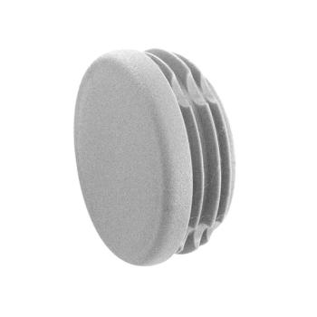 PVC Endkappe 42,4x2,0 mm grau Rohr Abschlussdeckel Kunststoff Kappe