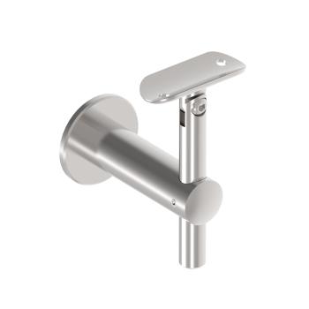 Edelstahl Geländer Pfosten - 200mm Brüstungserhöhung V2A