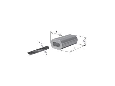 Seilspanner Aluminium Seilklemme Verbindungstück