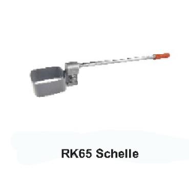 RK65 Fallrohrschelle grau