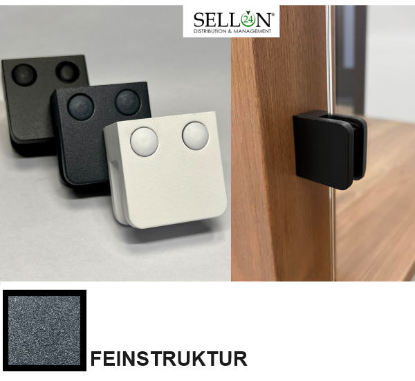 Pack balustrade FORTIA verticale à plat noir ral 9005