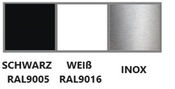 Edelstahl & Holz Eiche Geländerpfosten Pfosten 60x60 aufgesetzt Boden Treppen Basispfosten 970mm