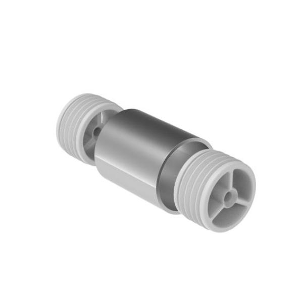 Verbinder für Holzhandlauf 42,4 mm Fitting mit Adapter Edelstahl V2A Holzhandlauf Holzadapter