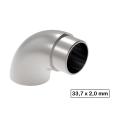 Edelstahl Endkappe 33,7x2,0 mm Endstück Handlauf Rohr V2A