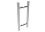 Türgriff für Glastür 300 mm Griffstange Schiebetür Griff Glasscheibe Stoßgriff Edelstahl V2A Glas 8-12 mm