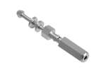 Edelstahl 6/8 mm Seilspanner Gabel Gewinde Drahtseil V2A Terminal 6-8 mm