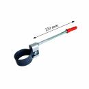 R50 Fallrohrschelle grau