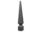 Metallspitze h160, b23,5, n23x23mm Zaunspitze Zierspitze Spitze