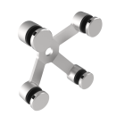 Edelstahl Glashalter - Spider