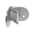 Edelstahl Innenecke Wandanker 42,4 Wangen Montageplatte Pfostenhalter Steher